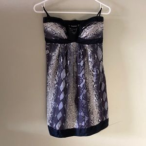 Bebe black snake print